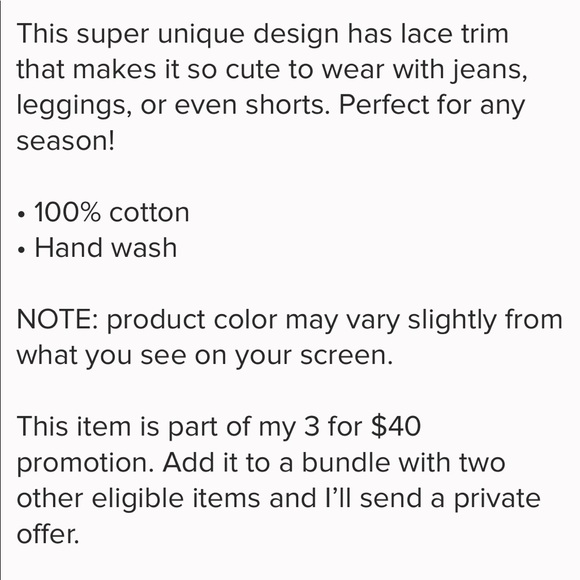 🎉HP!🎉 Checked Button Down w/Lace - Picture 4 of 7